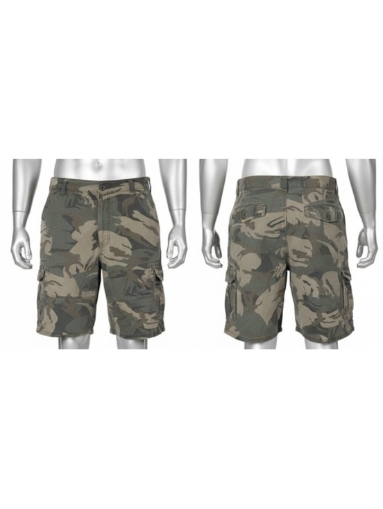 Wrangler Other - Wrangler Authentics Men's Camo Cargo Shorts Size 46 Style 10